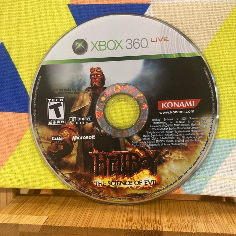 Xbox 360 Hellboy: The Science of Evil